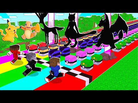 *NOVO* CORRIDA DE LUCKY PIXELMON NO NOVO MOD DE POKÉMON COM RAID 6 ESTRELAS LENDÁRIO NO MINECRAFT!!