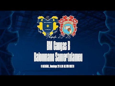 ALEVÍN MIXTO | BM Cangas B - Balonmano Samertolameu | Domingo 26 9:30