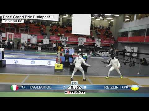 2020 112 T08 02 M E Individual Budapest HUN GP YELLOW REIZLIN UKR vs TAGLIARIOL ITA