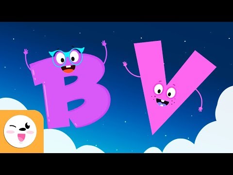 My First Letters - Consonant Letter Sounds B and V