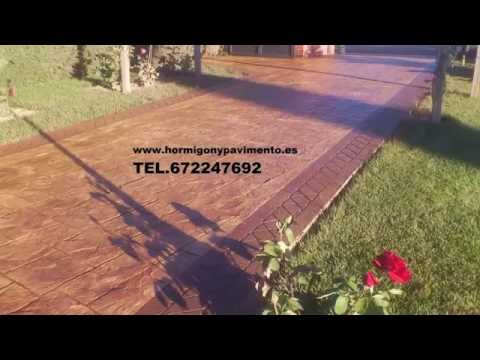 hormigon impreso fuente de santa cruz 672247692 segovia