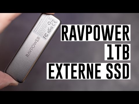 RAVPower externe SSD 1TB | für iPad Pro, MacBook und Co | Filme schneiden [4K]