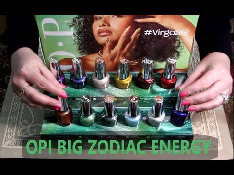 OPI BIG ZODIAC ENERGY Fall 2023 Collection ~ ASMR Swatching