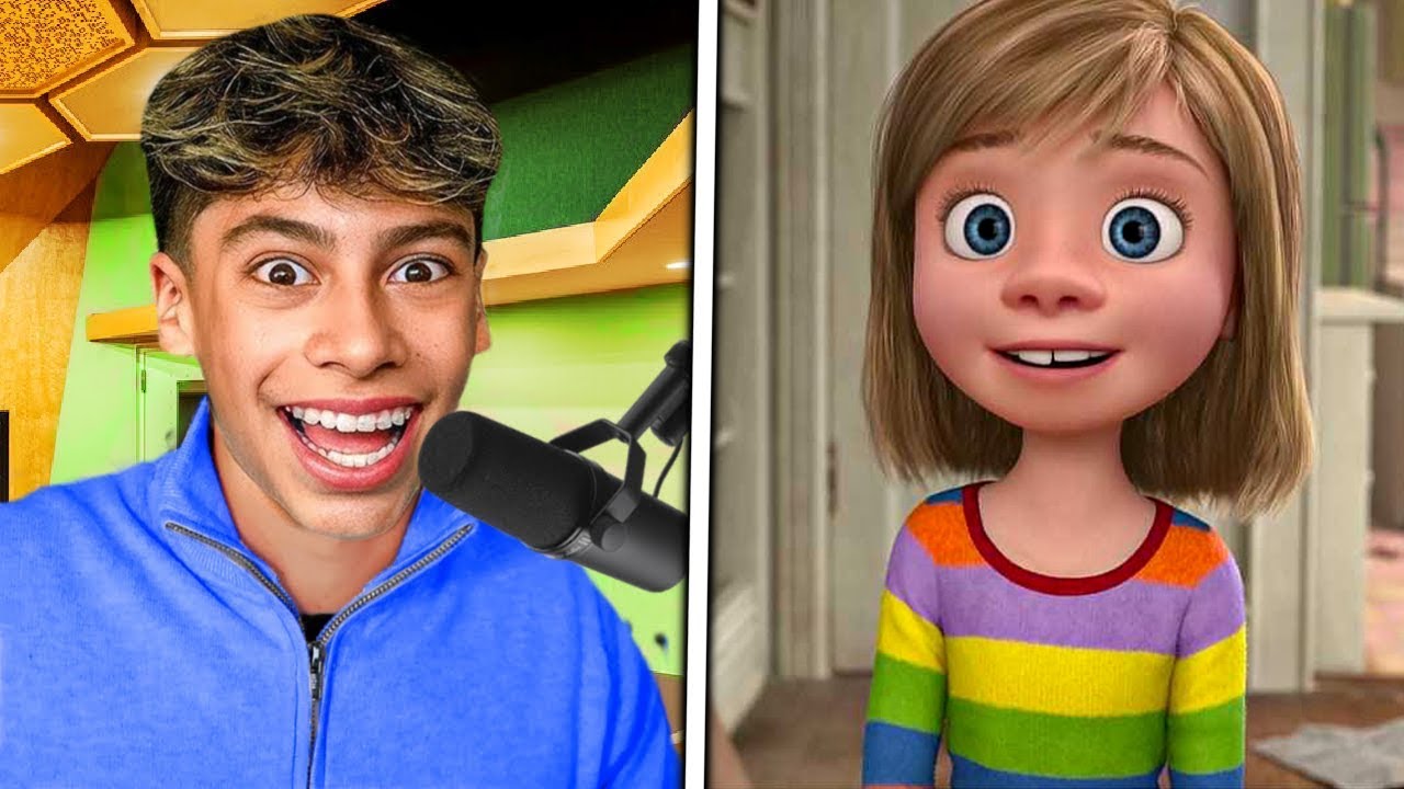 7 YouTubers Behind The Voices! (Ferran, The Royalty Family, Inside Out 2)