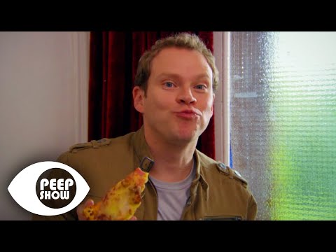 Getting Pizza Through The Door - Peep Show