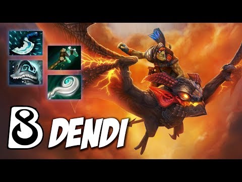 B8.Dendi Mid Batrider - Dota 2 Pro Gameplay [Watch & Learn]