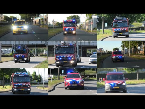 (GRIP2) Schip in brand in Amsterdam Haven! Grote inzet hulpdiensten uit Nederland met spoed onderweg