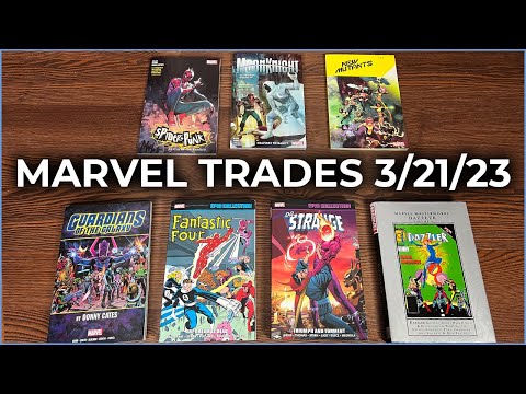 New Marvel Books 03/21/23 Overview| Fantastic Four Epic Collection: The Dream Is Dead | Moon Knight