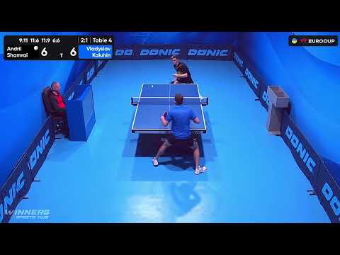 19:40 Andrii Shamrai  - Vladyslav Kaluhin 27.09.2023 TT Euro.Cup Ukraine Star.TABLE 4