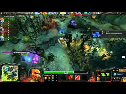 Na`Vi vs Fnatic, DreamLeague Finals, Grand Final, game 2