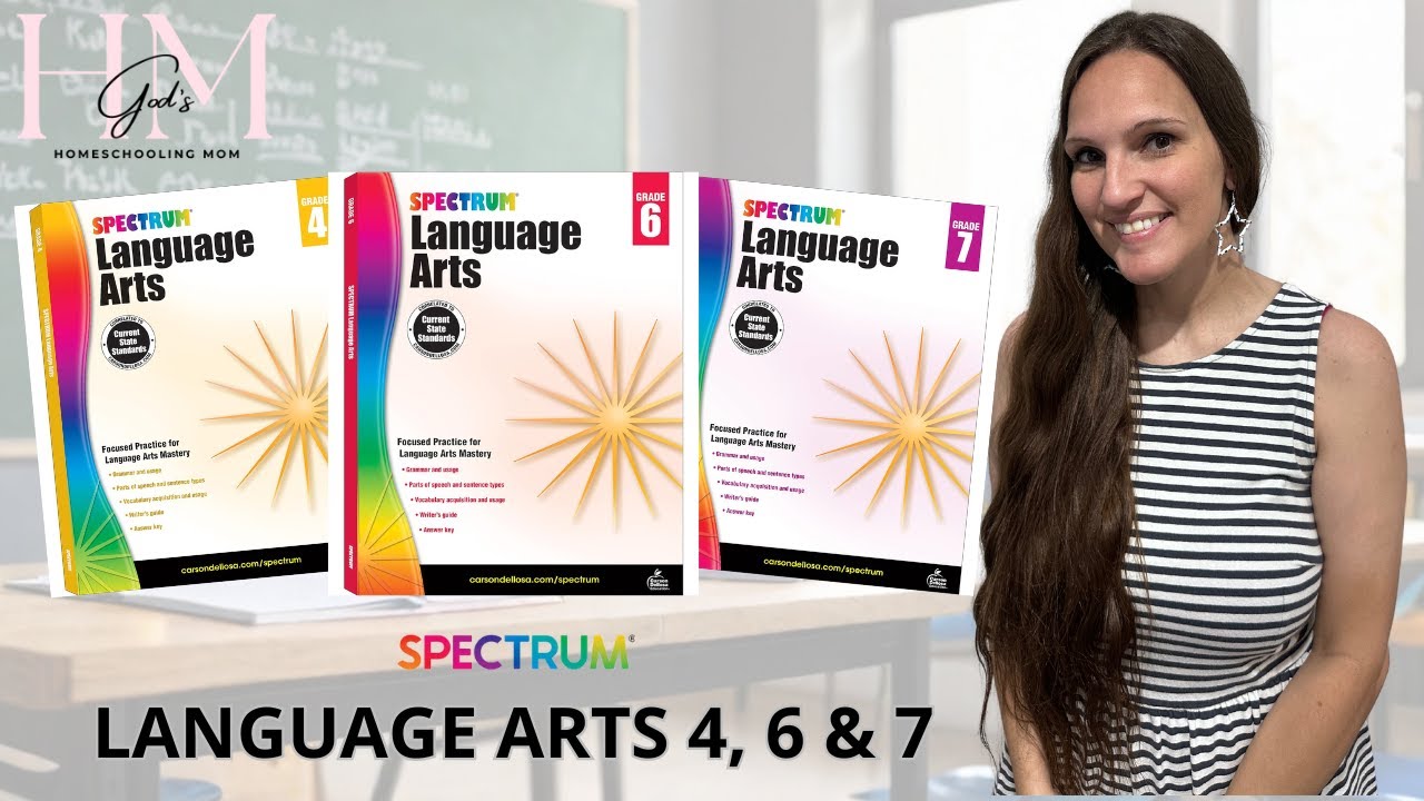 Language Arts Grades 4, 6 & 7 | Spectrum Flip Through 2024