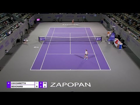 Elisabetta Cocciaretto vs. Genie Bouchard | 2021 Guadalajara Semifinals | WTA Match Highlights