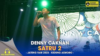 Download lagu DENNY CAKNAN - SATRU 2 ( LIVE AT JATENG FAIR KIDUNG ASMORO ) mp3