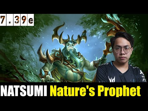 🤯 NATSUMI [Nature's Prophet] CARRY 7.39e - DOTA 2 HIGHEST MMR MATCH#dota2 #dota2gameplay