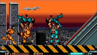 Two crude dudes Sega Genesis