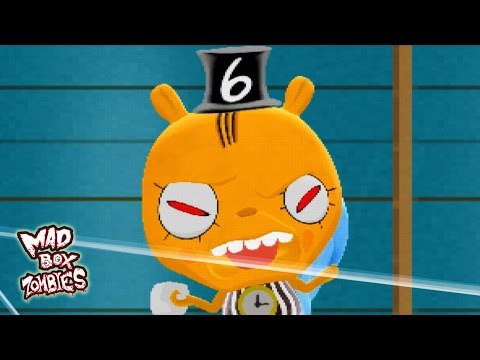 Zombie cartoon: Super Mario Zombie - Mad Box Zombies