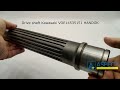 Відео огляд Вал гідронасоса ведений Kawasaki VOE14535151 Handok