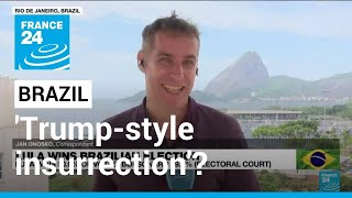 'Trump-style insurrection' after Brazil's Lula defeats Bolsonaro? • FRANCE 24 English