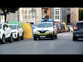 Spanish Police Car Responds Through Mountain Town
