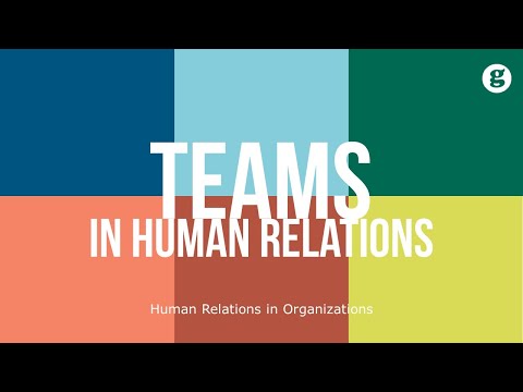 Teams in Human Relations