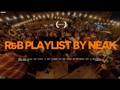 “R&B Playlist” By NEAK | Noir Nights | Carruth Cellars San Diego (USHER, FUGEES, SZA, DRAKE, MORE)
