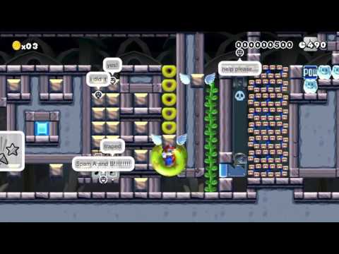 glitchs difficile ! :} by roi Mathis 一SUPER MARIO MAKER一 No Commentary 1AL 1AN