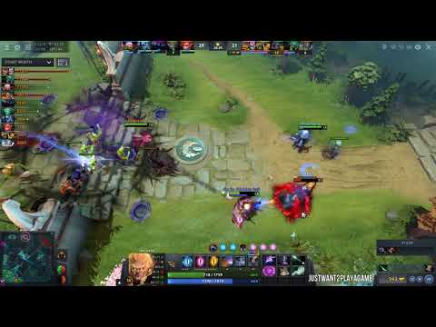 Noone Invoker vs Crystallize Clinkz Top MMR Battle   VP vs Navi Carry