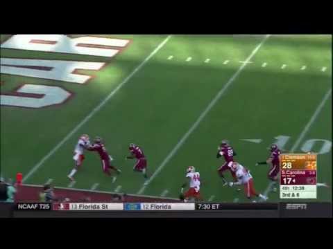 2015 USC vs Clemson - Shon Carson 21 Yd Run and 1 Yd Touchdown
