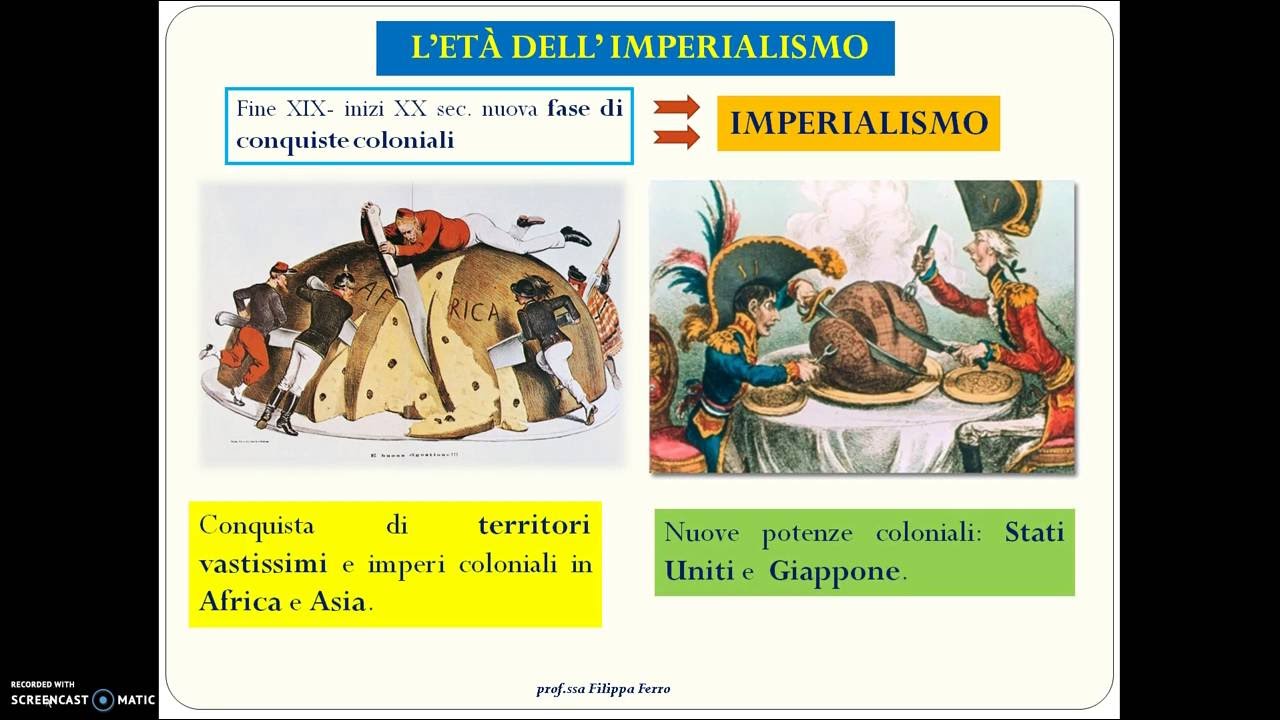 Colonialismo e imperialismo