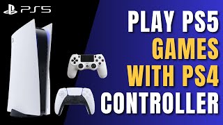 How to Play PS5 Games with PS4 Controller !