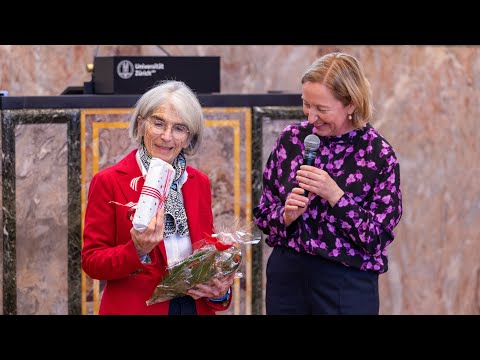 USZ Öffentlichkeitsanlass 2021 - Vortrag Donna Leon, Schriftstellerin