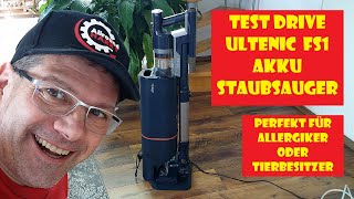 Ultenic FS1 Akku Staubsauger mit selbstreinigender Absaugstation im Test @allroundharry