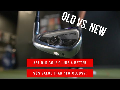 OLD vs. NEW golf clubs:  We tested TaylorMade Tour Preferred MC irons from 2011