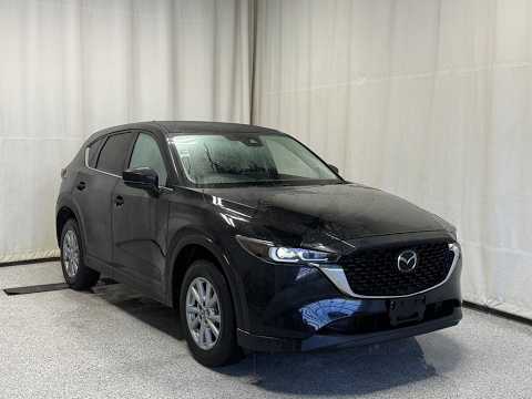 2025 Mazda CX-5 GS AWD in Black for sale at Park Mazda in Sherwood Park, AB