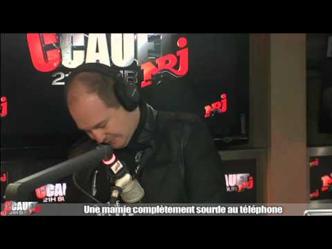 Une mamie complètement sourde au téléphone - C'Cauet sur NRJ