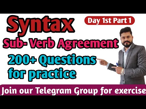 Day 1 Grammar 20 days challenge Basic Grammar in English