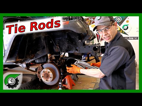 COMPLETE Tie Rod Replacement: How To Jeep Wrangler YJ