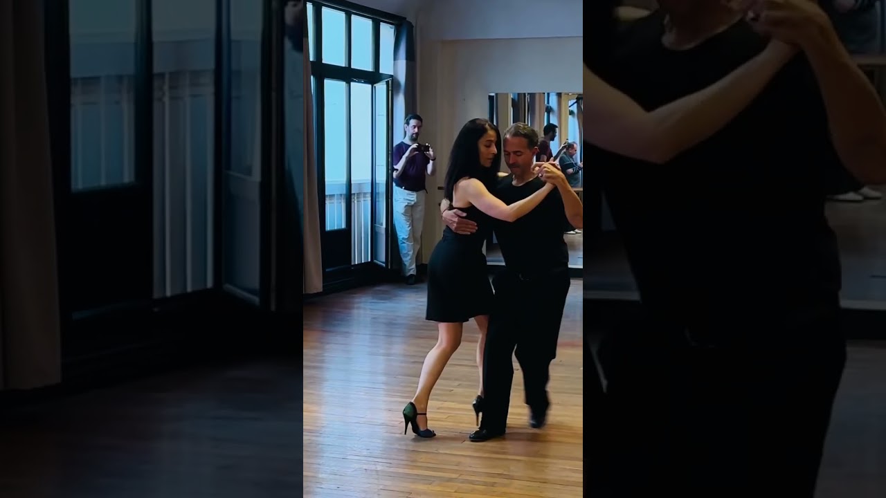 Milonga Lisa con Cruce-Enseñanza de Pepito Avellaneda.Gustavo Rosas.Demo con Sandrine.ABRIL2025.FR