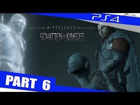 Mittelerde Schatten des Krieges Walkthrough Part 6 PS4 German Walkthrough - Shadow of War Deutsch