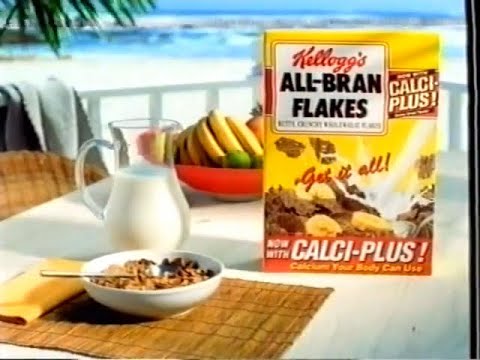 Kellogg's All   Bran Flakes  Old Advert