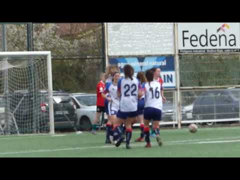 1 Nacional femenina Mutilvera 2 Racing de Santander 2 gol de Irene