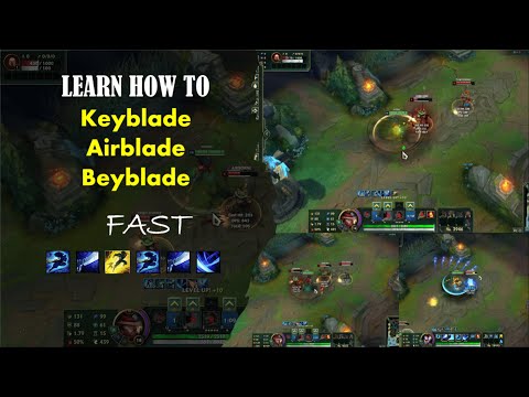yasuo combos | How to keyblade, airblade, beyblade... | League of Legends