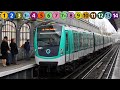 Le trajet optimal pour parcourir les 16 lignes du métro de Paris