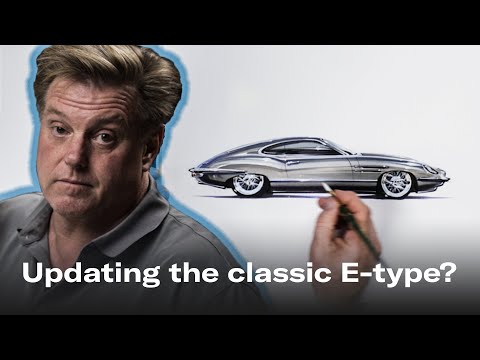 Reimagining the iconic Jaguar E-type | Chip Foose Draws a Car - Ep.5