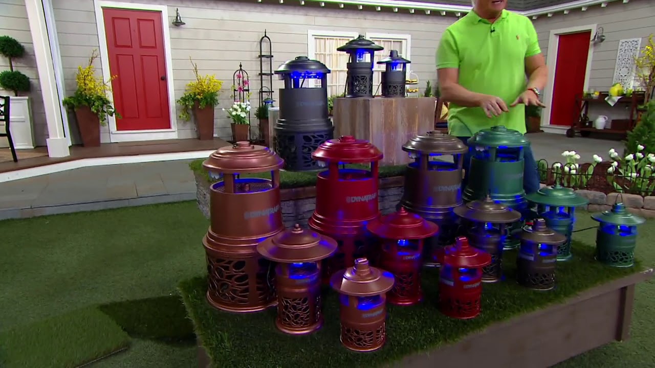 DynaTrap XL Insect Trap with AtraktaGlo Extended Life UV LED Bulbs on QVC
