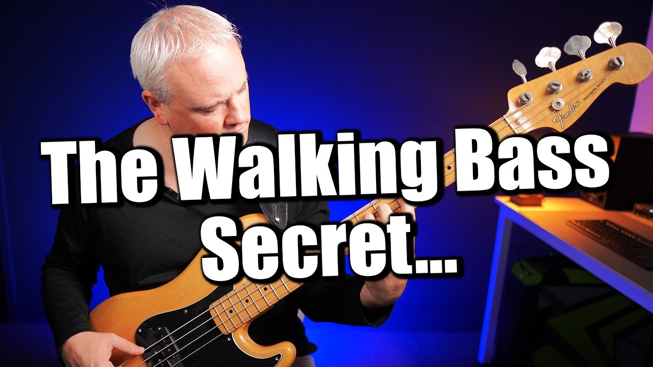 The Walking Bass Secret EVERY Beginner Needs To Know