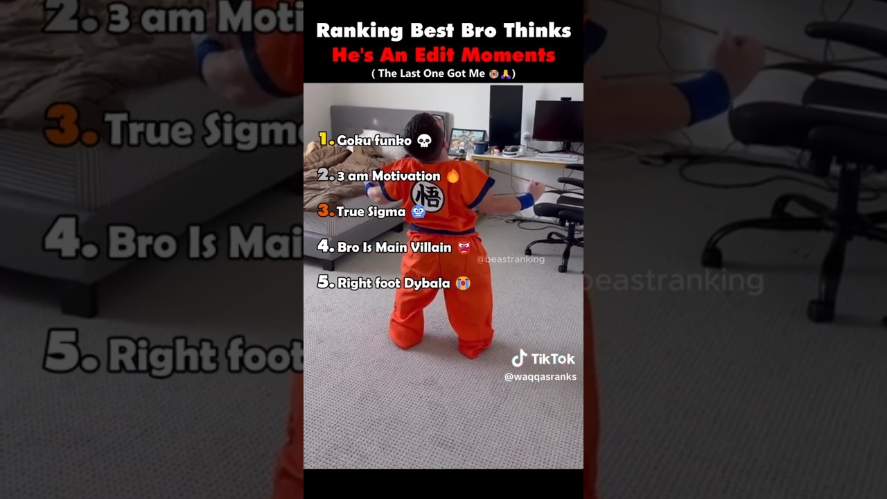 Ranking best bro thinks he's an edit🤣