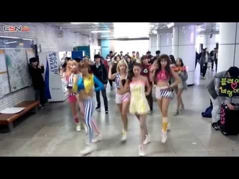 BLADY - 'Blood Type B Girl' (Flash Mob Ver) M/V [HD]