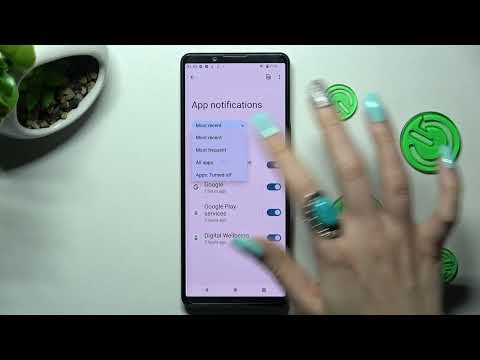 How to Block Notifications on Sony Xperia 5 IV -  Get Access to Apps Notifications