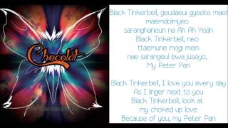 ROM + ENGChocolat - Black Tinkerbell Lyrics